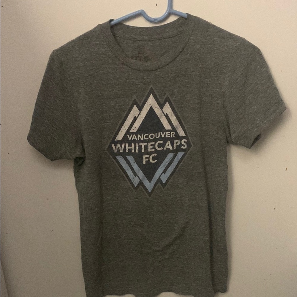 Sporty G3 Apparel Vancouver Whitecaps FC MLS Gray Crewneck T-Shirt SZ Small🔥
